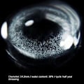 Pikkukuva 5 / 5: Harmaat värilliset piilolinssit - 2 kpl, 14,2 mm, vuosittain, kosmeettinen silmäasuste