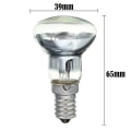 Miniatyrbilde 2 av 5: Lava Lampe E14 R39 30w Reservepære Reflektorpære Klar Reflektorpære Lava Glødepærer 5stk