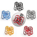 Miniatyrbillede 4 af 4: Eslnf 1 Par Klipsløse Pedal Platform Adaptere Til Spd Pedal Titanium