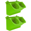 Miniatyrbild 4 av 4: Vertikal planter, stapelbar väggplanter, plantering självvattning hängande burk kruka kruka av blomkruka för inredningsträdgård exteriör grön 2 st 2 st