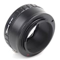 Miniatyrbillede 5 af 5: Objektivadapter til Nikon-objektiv til Sony E-mount Nex-kamera A5100 A6000 A5000