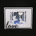 Miniatyrbillede 5 af 5: Dyr Metal Skæredør Stencil Diy Scrapbooking Album Stempel Papir Kort Embos