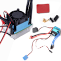 Miniatyrbild 1 av 5: RC Borstlös hastighetsregulator ESC 60A SL V2 kompatibel med 1/10 och 1/12 Racing Cars