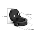 Miniatyrbillede 4 af 5: Cykelstammecomputerholder Forlygteholder Lampholder Rack Til Garmin Varia/edge