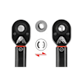 Miniatyrbillede 5 af 5: Forudindstillet momentnøgle Ratchet Socket Wrench Universal Auto Reparation Dæk Værktøj,10-150n
