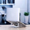 Miniatyrbillede 5 af 5: Justerbar Aluminium Laptop Stativ Skrivebordsholder Riser Til Macbook Notebook Tablet