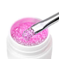 Miniatyrbilde 5 av 5: 10 Farger Snøfnugg Neglegelé 5ml Lakk Glitter Snø Sekvens Gelé Holografisk Bløtlegging