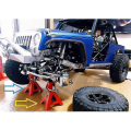 Miniatyrbillede 3 af 5: 4 stk. Metal Jack Reparationsbeslag Kompatibel Med 1/10 Rc Sporet Køretøj Axial Scx10,1