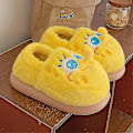 Pikkukuva 4 / 5: Kawaii Spongebob Squarepants Lapset Ja Aikuiset Pari Puuvilla Tossut Kaikki Ja Puolet Mukana Lämpimät Liukumattomat Talvitossut half 24-25 inner 16.5cm