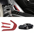 Miniatyrbild 2 av 5: Co-pilot Central Control Panel Trim för Chevrolet Corvette C7 14-19 B
