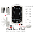 Pikkukuva 2 / 5: Maailmanlaajuinen Mini E-paperit Nrf24l 01 2.4g Langaton lähetin-vastaanotinlaajennuskortti