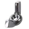 Miniatyrbild 4 av 5: A2/70 (304) Rostfria vingmuttrar Fjärilsmuttrar Silver, M3*0.5mm 20st