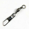 Miniatyrbilde 2 av 5: 100 stk Fiske-Snapper Koblingsklipp Rustfritt Stål Tønne Svirvel Pin Tackle Solid size 14