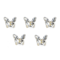 Miniatyrbild 2 av 5: 3D nagelkonst berlocker glas nagel strass nagelstenar legering fjäril nagelkristaller diamanter för DIY nagelkonst dekoration 4