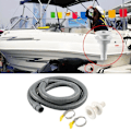 Miniatyrbillede 2 af 5: Bilgepumpe Slange 3/4 Tommer VVS Kit 6ft Bilgepumpe Slange Installationskit