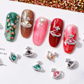 Miniatyrbillede 5 af 5: Qqdd Negle Rhinestones Charms, 3d Planet Design Neglekunst Legering Gem Rhinestones, Neglestifter Gem Krystaller Manicure Smykker, Neglekunst Dekorationer Manicure