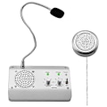Miniatyrbillede 1 af 5: Vindue Højttalersystem, Dobbeltvejs Vindue Mikrofon Intercom Højttaler, Intercom System til Virksomheder, O