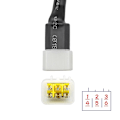 Miniatyrbillede 5 af 5: 6 Pin til Obd 16 Pin Adapterkabel Motorcykel Fejlfindingsstik til Delphi