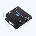 Miniatyrbilde 5 av 5: HDMI-kompatibel forlenger for Cat5/Cat6 RJ45 Ethernet UTP-signal opptil 60 m