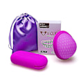 Miniatyrbilde 1 av 4: Beste Rabatt - 2 stk Brannsalg - ecoblossom Gjenbrukbar Menskopp - Sett med 2 Menskopp med CE FDA purple l