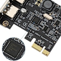 Miniatyrbillede 4 af 5: Pci-e til Usb 3.0 Adapter 4-porte 5gbps Selvdrevet Usb 3.0 Pci E Udvidelseskort