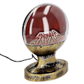 Miniatyrbillede 3 af 4: Vulkan Landskabslampe Retro Klar Overfladestruktur Vulkan Lava Lampe Dekoration Videnskabelig Undervisningslegetøj EU Stik 220v