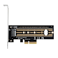 Miniatyrbillede 1 af 5: 1 stk Nvme Pcie M.2 Ssd til Pci-e X4 Adapterkort Pci-e M.2 Riser til 2230-22110