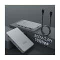 Pikkukuva 3 / 5: 7-in-1 Type-c -telakka Usb3.2 Gen2 10gbps Pd 100w latauksella Laajennus Monitoimikeskitin