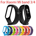 Pikkukuva 3 / 5: Värikkäät rannekkeet Xiaomi Mi Band 3 ja 4:lle - Silikoniranneke, korvaava ranneke Xiaomi:lle