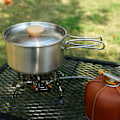 Miniatyrbild 3 av 5: Kokkärl och stekpanna set utomhus matlagning verktyg set för picknick camping vandring