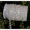 Miniatyrbillede 3 af 5: 30m Bryllup Hjem Krystal Akryl Girlande Diamant Strand Perle Fest Gardiner Julefest Dekoration Diy