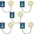 Pikkukuva 1 / 5: Keramiikka Analog Piezo-värähtelyanturimoduuli Arduino DIY-sarjalle (5 kpl pakkaus) Ek1952