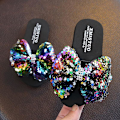 Miniatyrbillede 2 af 5: Jwl-princess sko flade sandaler strand slippers bløde slip multi eu 27
