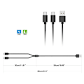Pikkukuva 5 / 5: Ohjain-laturi USB-latauskaapeliasema Siirtotiedot Synkronointikaapeli PS5 Vr2:lle