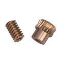 Miniatyrbillede 3 af 5: Højstyrke messing snekkehjul guld motor output snekkehjul gear 0,5 modul
