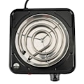 Miniatyrbilde 3 av 5: Premium Elektrisk Enkelt Kokeplate 1000w-5 Effektnivåer Solid Elektrisk Enkelt For Kontor, Og Hjem Eu Plugg
