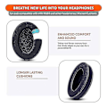 Miniatyrbillede 3 af 5: Øretelefoner Sorte Lefor Ather Etui Til Ath M50x, M40x, M30x, Hyperx
