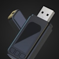 Miniatyrbillede 4 af 5: 3,5 mm lydtransmitter og -modtager trådløs USB-stikadapter Bt5.0-kompatibel