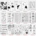 Miniatyrbilde 5 av 5: Nyt hvert øyeblikk DIY silikon klar stempel klamre segl album preging