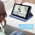 Miniatyrbild 5 av 5: Skyddande fodral för Galaxy Tab A7 Lite 8,7 tum 2021 (sm-t220 / T225) med stativ och ficka