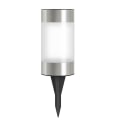 Miniatyrbilde 2 av 4: Set med 4 2-i-1 solcellelamper i rustfritt stål