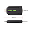 Miniatyrbilde 5 av 5: Wifi6 nettverksadapter 1800m 2.4g 5ghz Dual-band Wifi Usb3.0 Lan Ethernet-kort