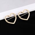 Miniatyrbild 4 av 5: Geometriska cirkelbroscher vackra sjalringar klädespännen för kostymaccessoarer golden love