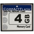 Pikkukuva 1 / 5: Ammattimainen 4 Gt:n Compact Flash -muistikortti (valkoinen ja sininen)