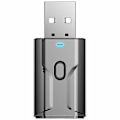 Pikkukuva 1 / 5: 3-in-1 Bluetooth 5.0 USB 3.5mm Auton Bluetooth-vastaanotinlähetin Puheluiden USB Bluetooth-äänen kanssa Ada