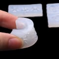 Miniatyrbillede 5 af 5: 4 stk. Blomster Siliciumforme Til Diy Smykker Uv Expoy Stor Klar Vedhæng