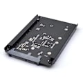 Miniatyrbilde 4 av 5: Dual Msata til Sata 3.0 Adapter 2 i 1 Konverterkort for PC Bærbar 6gbps