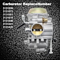 Miniatyrbilde 2 av 4: Forgasser for Polaris Sportsman 500 4x4 6x6 1996-2008, forgasser for Polaris Ranger 500