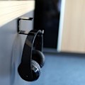 Miniatyrbild 3 av 5: Hörlursfäste Hängare Under Skrivbord Väggmonterad Headset Hållare Hängare Hörlurar Display Stativ