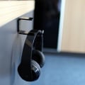Miniatyrbilde 3 av 5: Hodetelefonbrakett Henger Under Desk Veggmontert Headset Holder Hook Earphone Display Stand